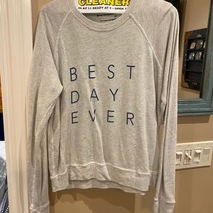 Good hYOUman sweatshirt.